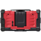 Preview: Das FLEX Digitales Akku-Baustellenradio RD 10.8/18.0/230 ist ein robustes Baustellenradio, für den Empfang von DAB+ und FM geeignet. Seine Lautsprecherleistung von 2 x 10 Watt und der Bass-Boost sorgen für eine gute Klangqualität. Das beleuchtete und über