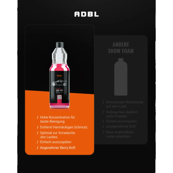 ADBL Yeti Snow Foam Chemical Berry 1L