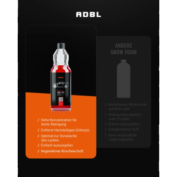 ADBL Yeti Snow Foam Cherry Ice Cream 1L