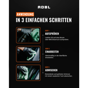 Preview: ADBL Leather QD Lederpflege mit Canyon Trigger 500ml