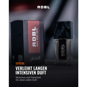 Preview: ADBL Spirits Hays Deep Noir Innenraumduft 30ml