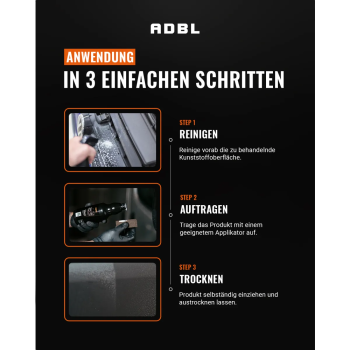Preview: ADBL Blackouter Kunststoffpflege 500ml