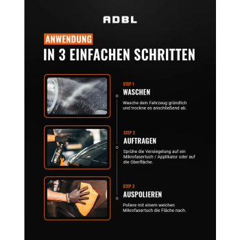 ADBL Synthetic Spray Wax Sprühwachs mit Canyon Trigger 500ml