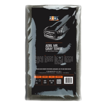 ADBL Mr. Gray Towel Poliertuch 600GSM 40×60