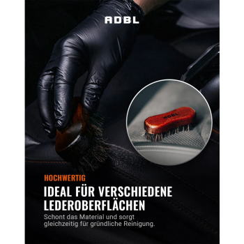 Preview: ADBL Ther Leder-Reinigungsbürste