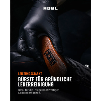 Preview: ADBL Ther Leder-Reinigungsbürste