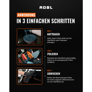 Preview: ADBL Super Polish Feinschleifpolitur 200ml