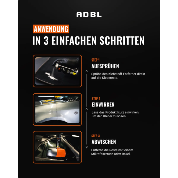 Preview: ADBL GRR Glue Residue Remover Klebstoffentferner 200ml