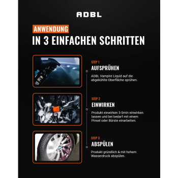 Preview: ADBL Vampire Liquid Flugrostentferner mit Canyon Trigger 500ml