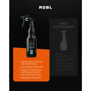 ADBL Bonnet Textil- und Polsterreiniger mit Canyon Trigger 500ml