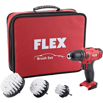 FLEX Akku-Schrauber DD 2G 10.8V + Bürstenset
