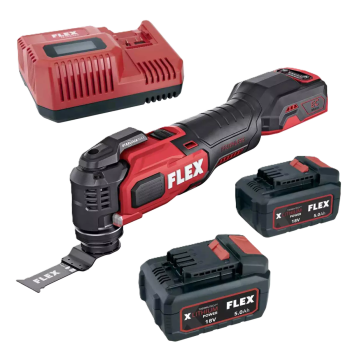 FLEX MT 18.0-EC C Akku Multitool + P-Set 55 R