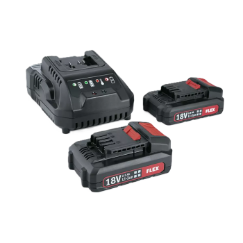 FLEX VC 6 L MC 18.0 Akku Kompaktsauger inkl. P-Set 22 Q Akku & Schnellladerät, 12-teilig