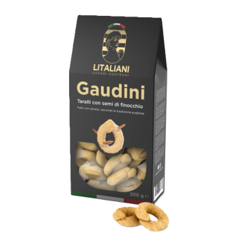 GAUDINI Taralli mit Fenchelsamen I Inhalt: 200 g