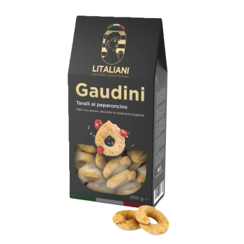 GAUDINI Taralli mit Chili I Inhalt: 200 g