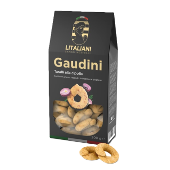 GAUDINI Taralli mit Zwiebel I Inhalt: 200 g