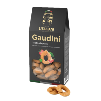 GAUDINI Taralli mit Pizzageschmack I Inhalt: 200 g