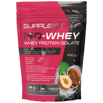 SuppleFit Iso-Whey, Haselnussgeschmack