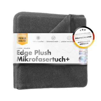 chemicalworkz Edge Plush Towel 600GSM Grau 40x40cm