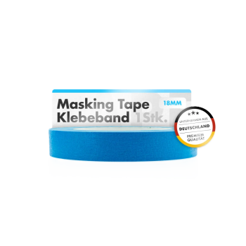 chemicalworkz Masking Tape Klebeband Blau 18mm 1Stk.