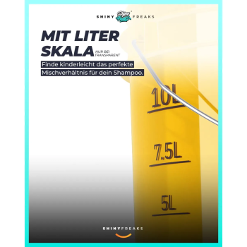 Preview: chemicalworkz Performance Buckets Wascheimer 3,5GAL Gold Transparent