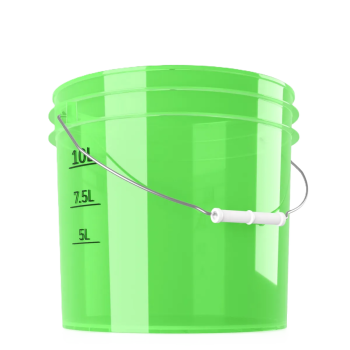 chemicalworkz Performance Buckets Wascheimer 3,5GAL Grün Transparent