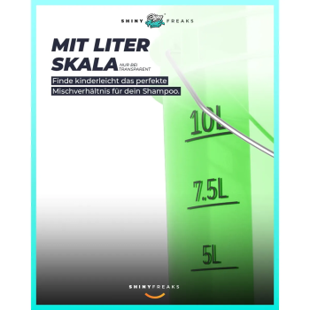 Preview: chemicalworkz Performance Buckets Wascheimer 3,5GAL Grün Transparent
