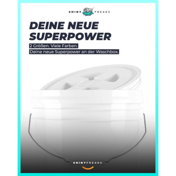 chemicalworkz Performance Buckets Wascheimer 3,5GAL Weiß