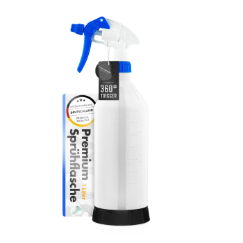 chemicalworkz Sprühflasche Blau mit 360° Canyon Trigger 1L