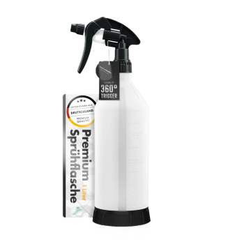 chemicalworkz Sprühflasche Schwarz mit 360° Canyon Trigger 1L