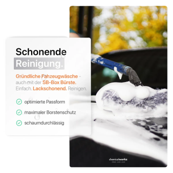 Preview: chemicalworkz Wash Brush Cover V2 1400GSM Grau 17×25cm