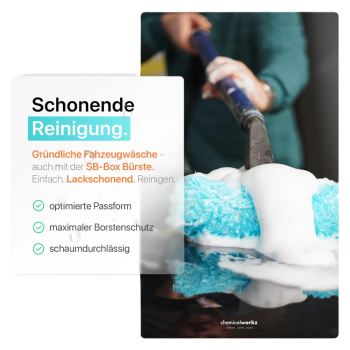 Preview: chemicalworkz Wash Brush Cover V2 1400GSM Türkis 17×25cm