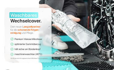 Preview: chemicalworkz Flat Wheel Brush Small Mikrofaser Felgenbürste