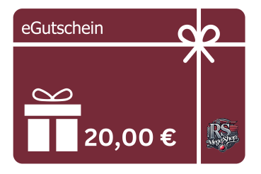 eGutschein im Wert von 20,00 €