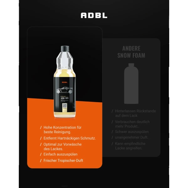 ADBL Yeti Snow Foam Tropical Night 1L