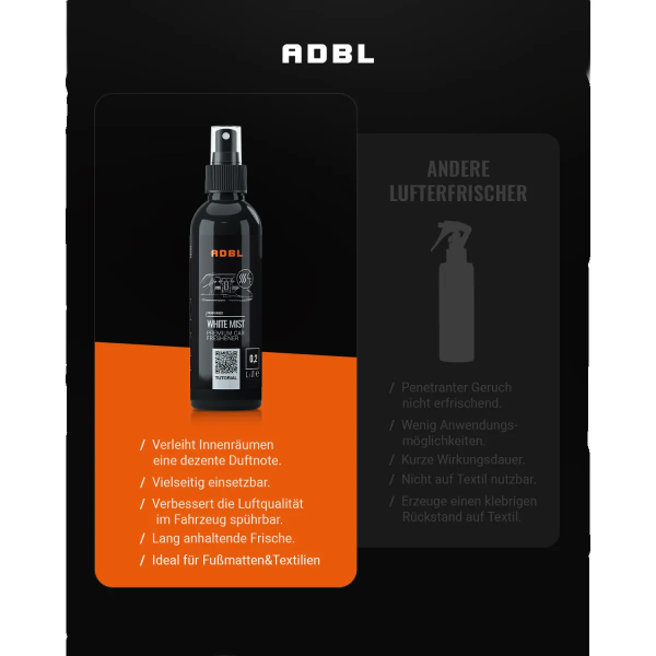 ADBL Leather Mist Innenraumduft 200ml