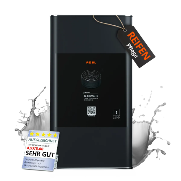 ADBL Black Water Gummipflege mit Canyon Trigger 5L