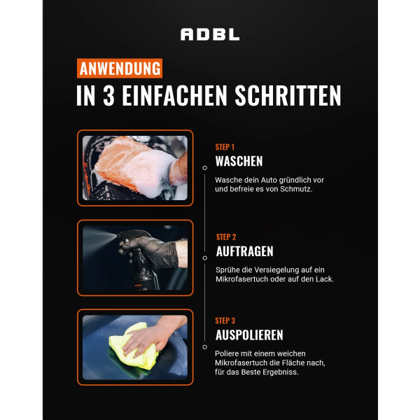 ADBL QD1 Quick Detailer mit Canyon Trigger 500ml