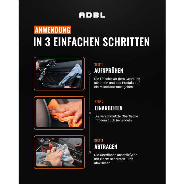 ADBL Interior Cleaner Kunststoffreiniger mit Canyon Trigger 500ml