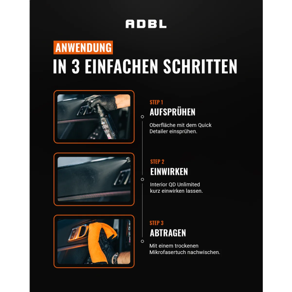 ADBL Interior QD Unlimited Kunststoffdetailer mit Canyon Trigger 500ml