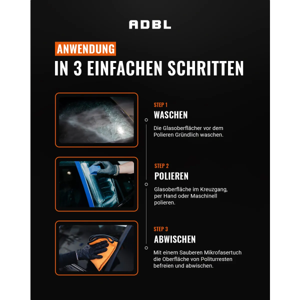 ADBL Glass Polish Glaspolitur 200ml