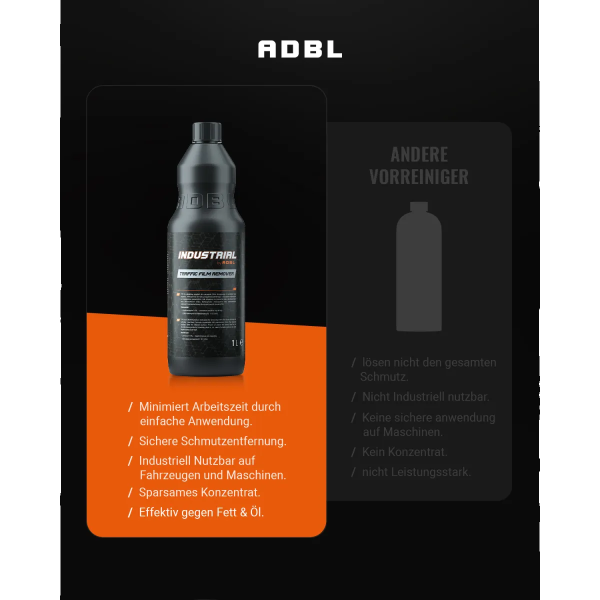 ADBL INDUSTRIAL Traffic Film Remover 1L