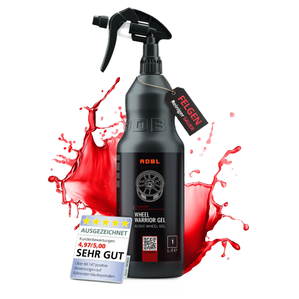 ADBL Wheel Warrior Gel Felgenreiniger mit Canyon Trigger 1L