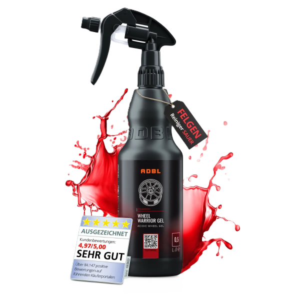 ADBL Wheel Warrior Gel Felgenreiniger mit Canyon Trigger 500ml