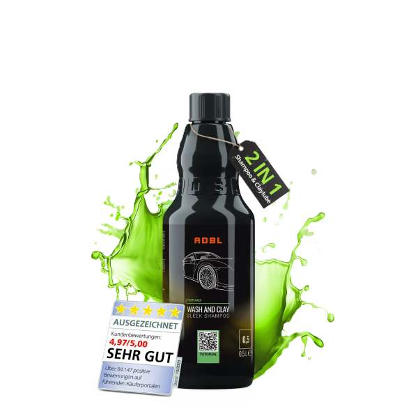ADBL Wash and Clay Autoshampoo 500ml