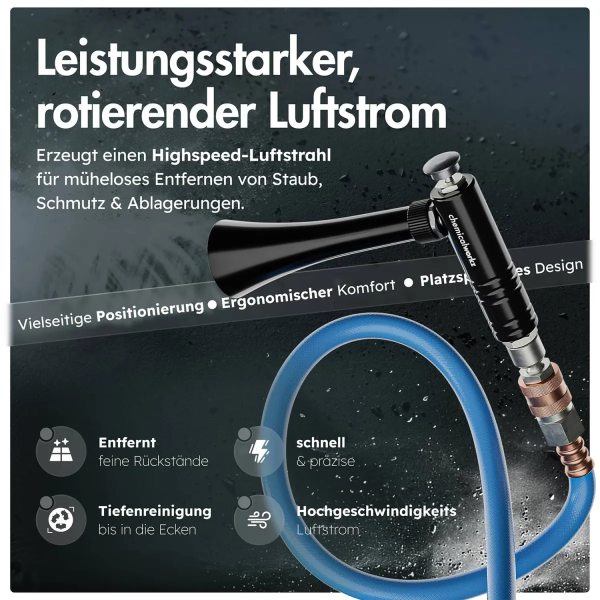 chemicalworkz Mini Air Gun Druckluft Ausblaspistole
