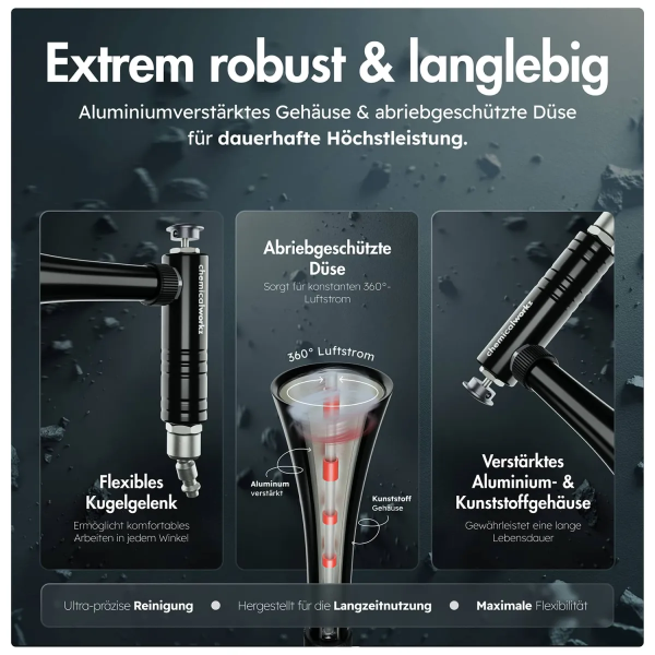 chemicalworkz Mini Air Gun Druckluft Ausblaspistole