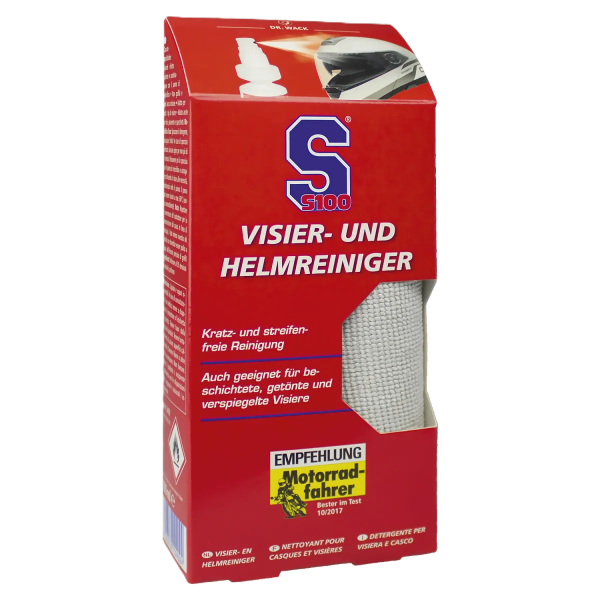 Dr. Wack S100 Visier- und Helmreiniger inkl. Mikrofasertuch 100ml