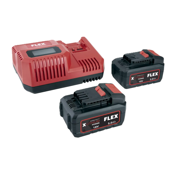 FLEX P-Set 55 R 18 V Akku & Schnellladegerät Set