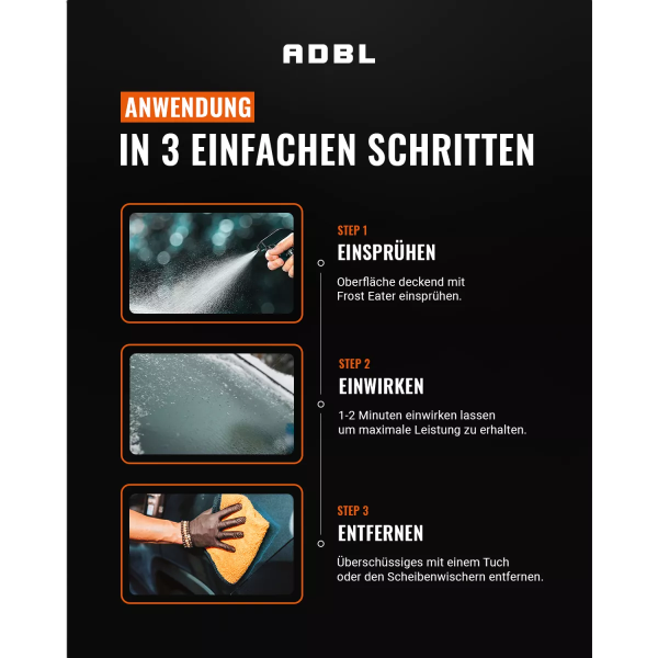ADBL Frost Eater Enteiserspray mit Canyon Trigger 500ml
